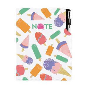 Notes DESIGN B5 czysty - Lody