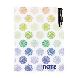 Notes DESIGN B5 czysty - Mandala kolorowy