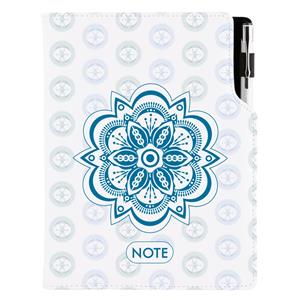 Notes DESIGN B5 czysty - Mandala niebieski