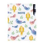 Notes DESIGN B6 liniowany - Ptaki