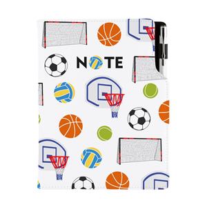 Notes DESIGN B6 liniowany - Sport