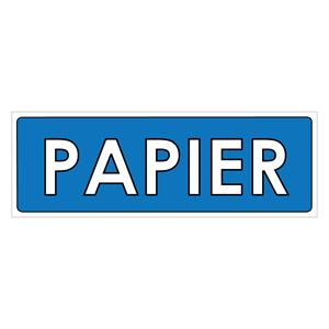 PAPIER, płyta PVC 1 mm 290x100 mm
