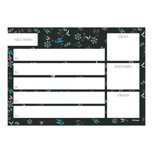 Planer tygodniowy niedatowany - Elegance