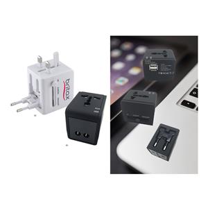 Plastikowy adapter MANELLO - czarny