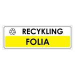 RECYKLING - FOLIA, płyta PVC 1 mm 290x100 mm