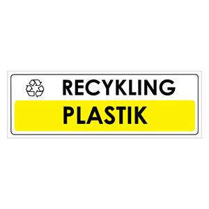 RECYKLING - PLASTIK - płyta PVC, płyta PVC 2 mm, 290x100 mm