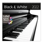 Ścienny Kalendarz 2022 - Black & White