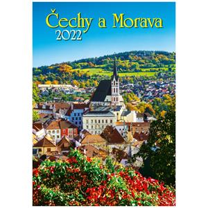 Ścienny kalendarz 2022 - Czechy i Morawa