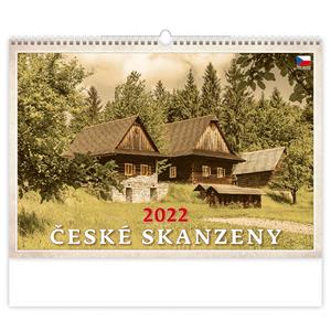 Ścienny Kalendarz 2022 - Czeskie muzea