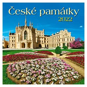 Ścienny kalendarz 2022 - Czeskie zabytki