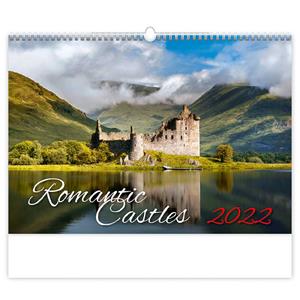 Ścienny Kalendarz 2022 - Romantic Castles