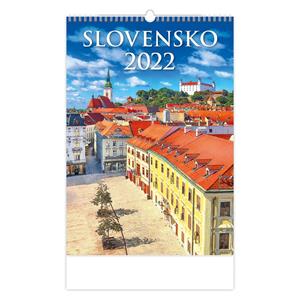Ścienny kalendarz 2022 Słowacja