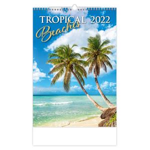 Ścienny Kalendarz 2022 - Tropical Beaches
