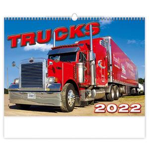 Ścienny Kalendarz 2022 - Trucks