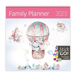 Ścienny Kalendarz 2023 - Family Planner