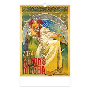 Ścienny Kalendarz 2024 - Alfons Mucha