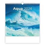 Ścienny Kalendarz 2024 - Aqua