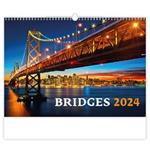 Ścienny Kalendarz 2024 - Bridges