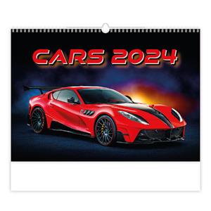 Ścienny Kalendarz 2024 - Cars