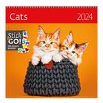 Ścienny Kalendarz 2024 - Cats