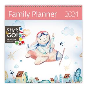 Ścienny Kalendarz 2024 - Family Planner