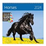 Ścienny Kalendarz 2024 - Horses