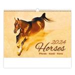 Ścienny Kalendarz 2024 - Konie