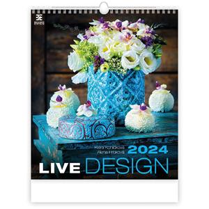Ścienny Kalendarz 2024 - Live Design
