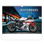 Ścienny Kalendarz 2024 - Motorbikes