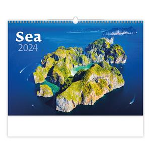 Ścienny Kalendarz 2024 - Sea