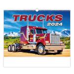 Ścienny Kalendarz 2024 - Trucks