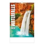 Ścienny Kalendarz 2024 - Waterfalls