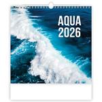 Ścienny Kalendarz 2026 - Aqua