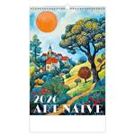 Ścienny Kalendarz 2026 - Art Naive