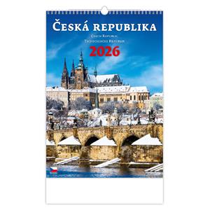Ścienny Kalendarz 2026 - Czeska Republika