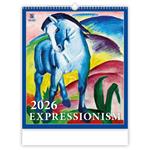 Ścienny Kalendarz 2026 - Expressionism