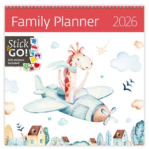 Ścienny Kalendarz 2026 - Family Planner