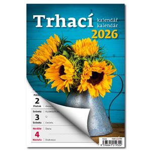 Ścienny Kalendarz 2026 - Kalendarz tygodniowy zrywany A5