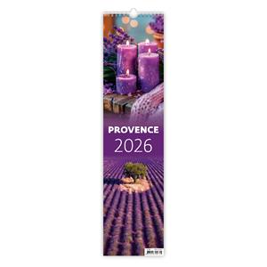 Ścienny Kalendarz 2026 krawat - Provence