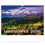 Ścienny Kalendarz 2026 - Landscapes