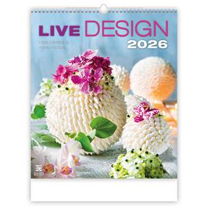 Ścienny Kalendarz 2026 - Live Design