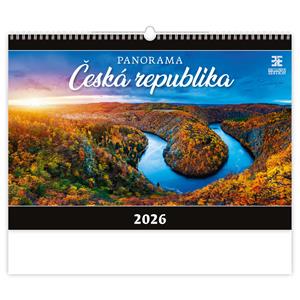 Ścienny Kalendarz 2026 - Panorama - Czeska republika