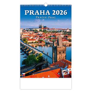 Ścienny Kalendarz 2026 - Praga