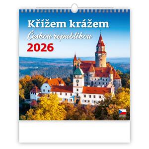Ścienny Kalendarz 2026 - Przemierzając Czechy