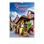 Ścienny Kalendarz 2026 - Romantic Corners