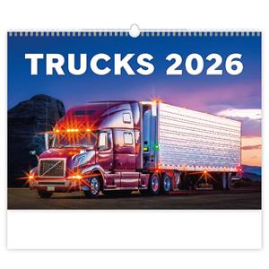 Ścienny Kalendarz 2026 - Trucks