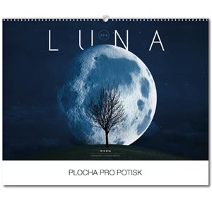 Ścienny kalendarz Księżyc 2016