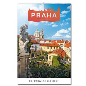 Ścienny kalendarz Praga, Jakub Kasl 2016
