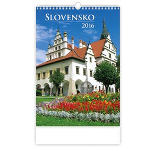 Ścienny kalendarz Słowacja SK 2016