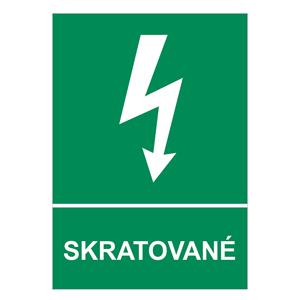 Skratované, samolepka 210x297mm